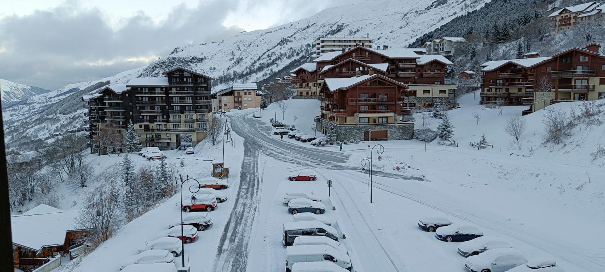 Studio Calme Pour 4 Ou 6 Personnes, Skis Aux Pieds Daire Saint-Martin-de-Belleville Dış mekan fotoğraf